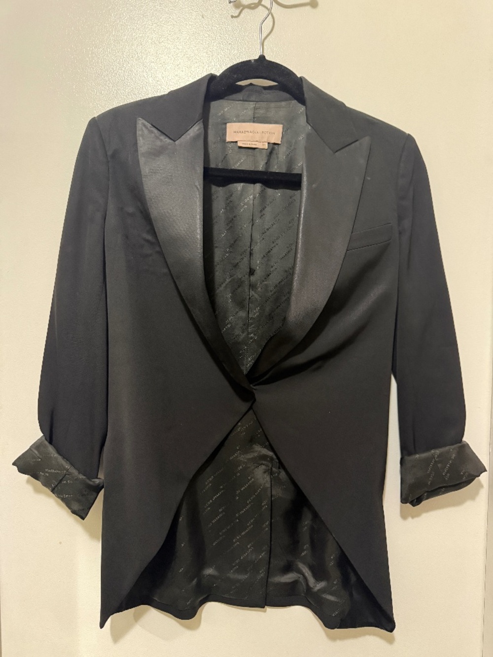 BCBG MAZAZRIA Tuxedo Blazer size Xs